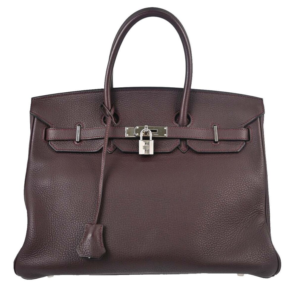Hermes Birkin Purple Togo with Palladium Hardware 35
